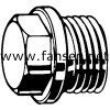 DIN910 外六角直型閉鎖螺釘（ 外六角油塞公制細(xì)牙）hexagon head screw plugs,cyl.thread