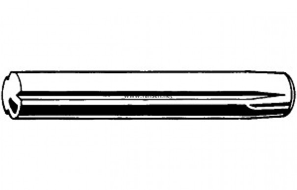 DIN1470 grooved pins-full-length parallel grooved,with pilot 帶導(dǎo)桿及全長(zhǎng)平行溝槽的槽銷(xiāo)
